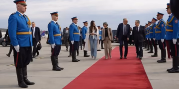USPEŠNA MISIJA ŠVAJCARACA: Tamara Vučić i Ivica Dačić ispratili predsednika Parmelana