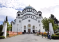 VASKRS U HRAMU SVETOG SAVE: Liturgija uz veliki broj vernika u Beogradu