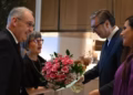 DIPLOMATIJA UZ VRHUNSKA VINA: Vučić ugostio predsednika Švajcarske Gi Parmelana