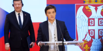 HVALA ZA ISTINU O NATO AGRESIJI: Ana Brnabić ugostila češkog lidera Tomia Okamuru