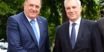 SRPSKA NIKAD NEĆE DOZVOLITI SANKCIJE RUSIJI: Dodik i Gruško u Banja Luci potvrdili vojnu neutralnost i vernost Dejtonu!