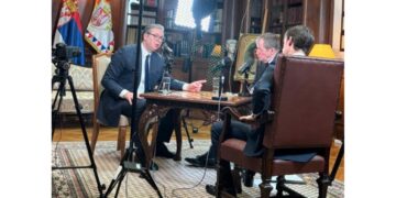 Predsednik Vučić šokirao Britanca novinara: „Glasao bih za Trampa“ – Rusija je satanizovana!