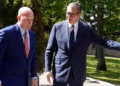 DIPLOMATSKI ŠAH NA ANDRIĆEVOM VENCU: Vitaker i Vučić o novoj mapi bezbednosti na Kosmetu