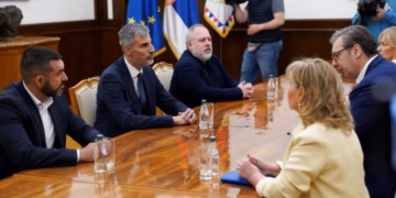 ZAVRŠEN SASTANAK SA SPO: Aleksandar Cvetković kod predsednika o izborima i bezbednosti