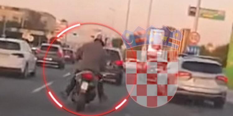 Policija snimila motociklistu pod uticajem alkohola tokom 45 minuta