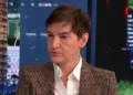 Brnabić: Učešće SAD na Ekspo 2027 kao indikator jačanja bilateralnih odnosa sa Srbijom