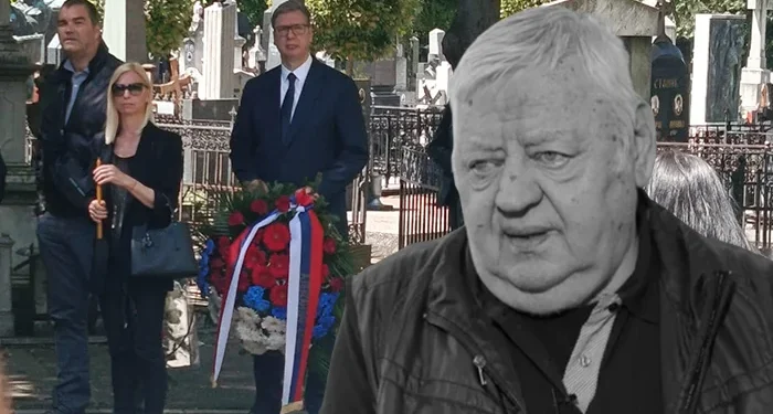 Vučić prisustvovao sahrani Vladimira Cvetkovića - Oproštaj od sportske legende