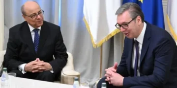 VUČIĆ PRIMIO FATAHA MAHRAZA: Srbija naglašava značaj prijateljstva i saradnje sa Alžirom (FOTO)