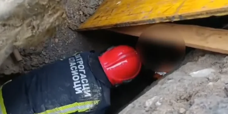 Radnik povređen na gradilištu u Kotoru: Vatrogasci uspešno sproveli akciju spašavanja