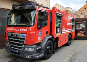 Kragujevački vatrogasci dobili modernu autocisternu za unapređenje operativnih sposobnosti