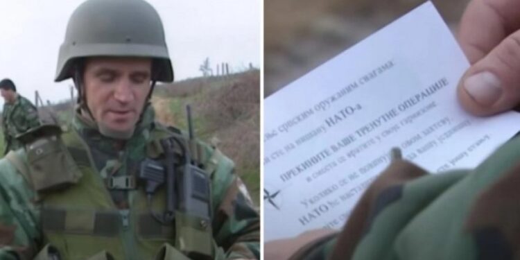 Srpski vojnik pronašao NATO letak s pozivom na predaju: Njegov odgovor postao tema diskusije