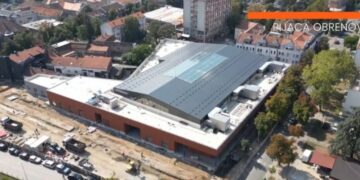 Završena izgradnja nove pijace u Obrenovcu sa 150 parking mesta i dobijena upotrebna dozvola