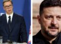 Aleksandar Vučić i Vladimir Zelenski daju izjave nakon razgovora