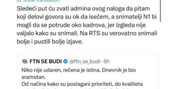 Blokaderi N1 odgovaraju na kritike kolega sa fakulteta