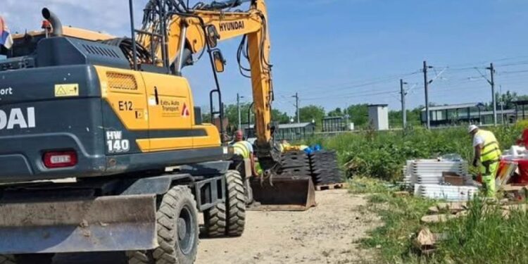 Započete Radovi na Uređenju Stajališta Tehničko-Putničke Stanice na Rumenačkom Putu u Novom Sadu