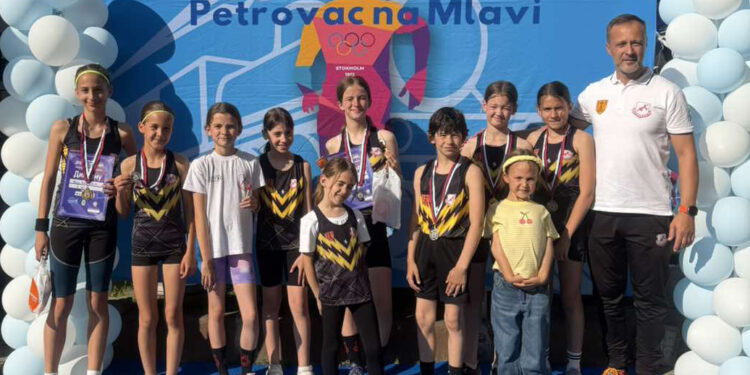 Atletičari iz Požarevca postigli zapažene rezultate na trci „Dragutin Tomašević”