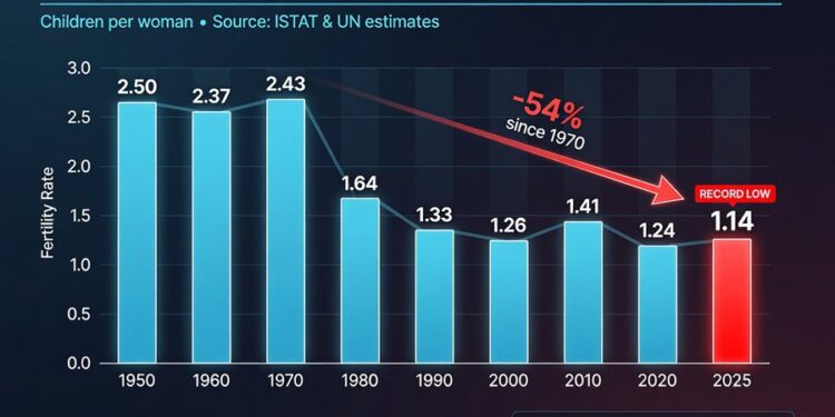 Alarm iz Rima: Italija izumire, natalitet na istorijskom dnu!
