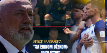 Edin Džeko odgurnuo trenera, selektor BiH otkrio uzrok besa