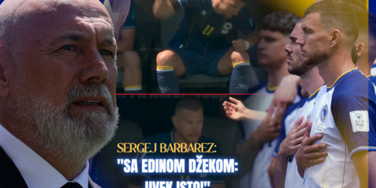 Edin Džeko odgurnuo trenera, selektor BiH otkrio uzrok besa