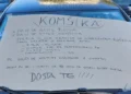 Poruka s šoferke iz BiH izazvala pažnju: 'Da li se bojiš Boga?'