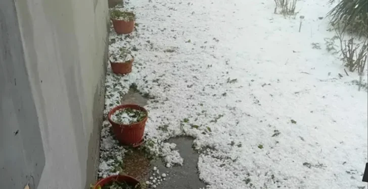 Sever Hrvatske pogodilo nevreme: Grad u Lepoglavi izazvao štetu