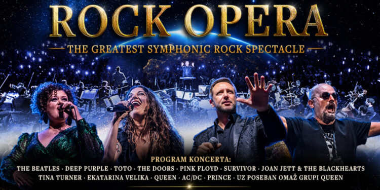 „Novogodišnja rock opera u mts Dvorani 22. decembra: Program i ulaznice“