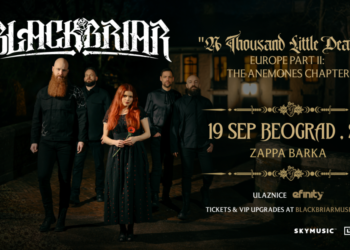 Koncert grupe Blackbriar na Zappa barki 19. septembra