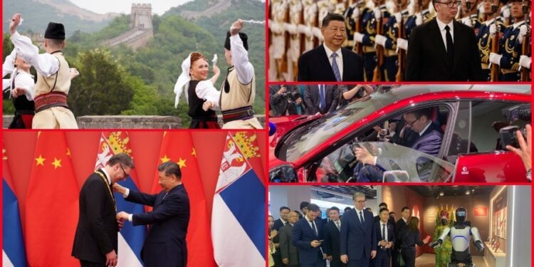 Vučić prisustvuje otvaranju izložbe fotografija Sinhue o prijateljstvu Srbije i Kine