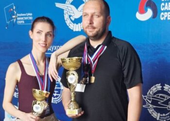 Miloš i Tara osvojili titulu prvaka Srbije u ultralakom letenju (FOTO)