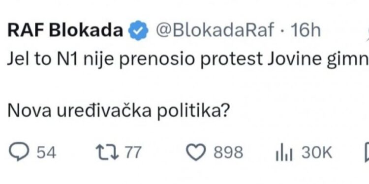 Reakcija Evropske federacije novinara i Verana Matića na nove izazove za N1