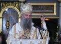 Patrijarh posetio vernike: Blagoslovio ih tokom poklonjenja Pojasu Presvete Bogorodice