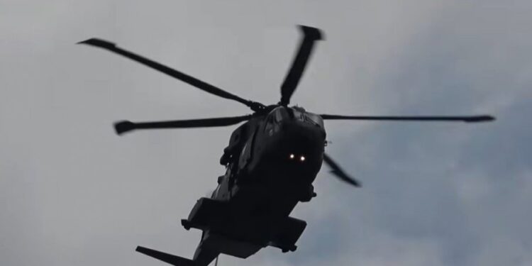 Helikopter Kraljevske mornarice se srušio: Pokrenuta istraga, zatvoreni putevi (FOTO)