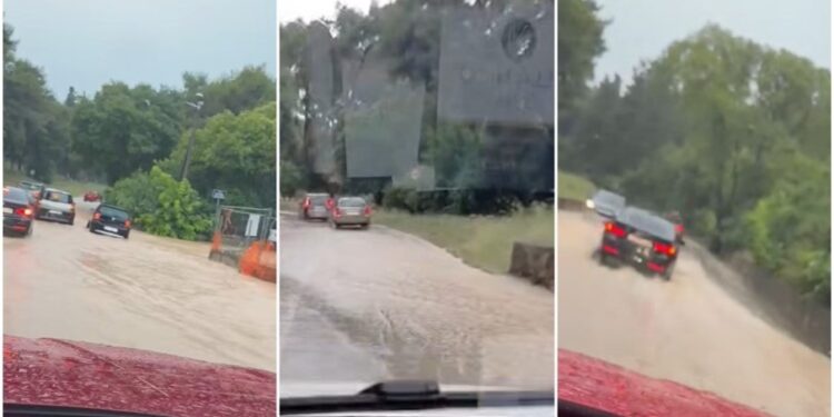 Snažno nevreme zahvatilo Hrvatsku: Ulice pod vodom i snažni vetrovi izazivaju haos (VIDEO)