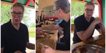Vučić u Subotici: Zahvala na podršci nakon povratka u Srbiju (VIDEO)