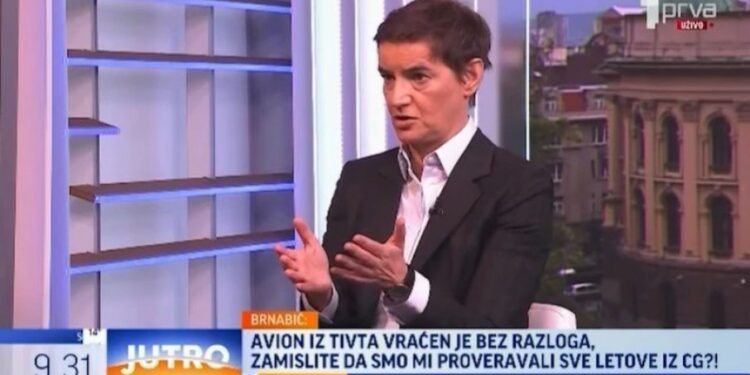 Brnabić o Blokaderskim Medijima: Hibridni Rat protiv Crne Gore i Nalazi u Rektoratu