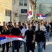 Glasanje u Kosovskom Pomoravlju: Srbi izražavaju jedinstvo uz srpske trobojke