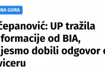 Crnogorski mediji i službe: Analiza hibridnog ratovanja prema Srbiji (FOTO)