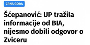 Crnogorski mediji i službe: Analiza hibridnog ratovanja prema Srbiji (FOTO)