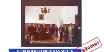 Papa Blokader: Nastavak kritičke kampanje prema Srbiji