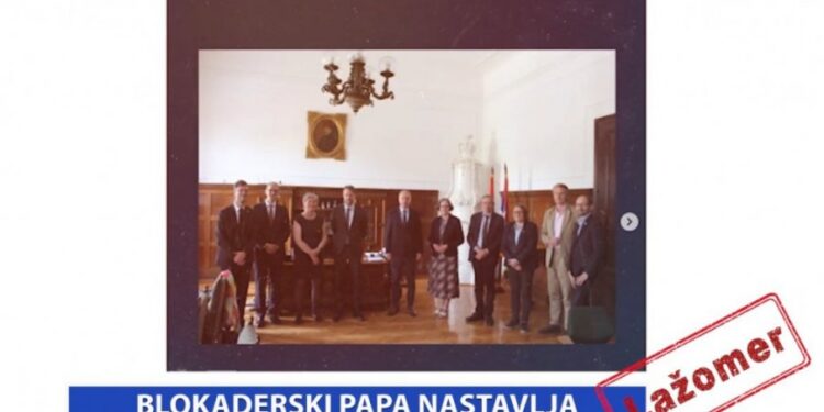 Papa Blokader: Nastavak kritičke kampanje prema Srbiji