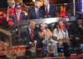 Donald Tramp prisustvuje NBA finalu u Njujorku