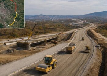 Završeno 90% radova na prvoj deonici Severne obilaznice oko Kraljeva