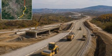 Završeno 90% radova na prvoj deonici Severne obilaznice oko Kraljeva
