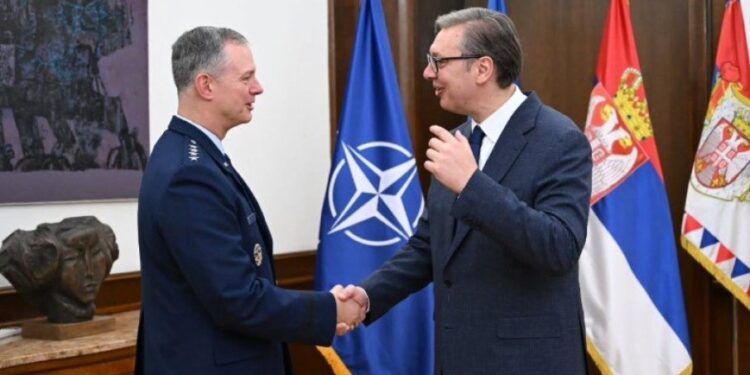 Vučić i Grinkavič razgovarali o očuvanju mira na Kosovu i Metohiji i poštovanju Rezolucije 1244