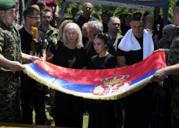 Sahranjen Milovan Jovanović, stariji vodnik poginuo u bazi UN u Libanu
