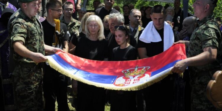 Sahranjen Milovan Jovanović, stariji vodnik poginuo u bazi UN u Libanu
