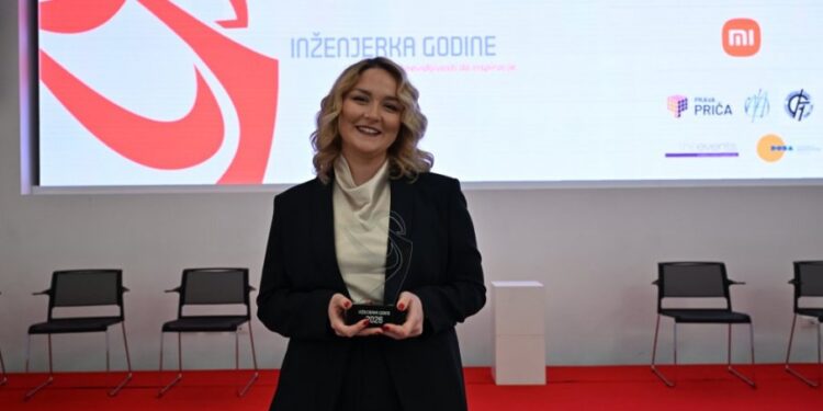 Gorana Radovanović osvojila titulu „Inženjerke godine 2026“ u Srbiji