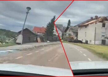 Snažno nevreme u Sloveniji izazvalo velike štete
