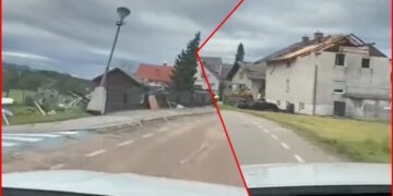 Snažno nevreme u Sloveniji izazvalo velike štete