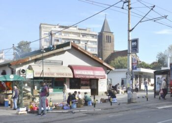 Bajlonijeva pijaca će biti premeštena zbog izgradnje metro stanice blizu Dunava